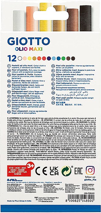 FIL PASTELURI ULEIOASE 12/SET GIOTTO 293400 [3]