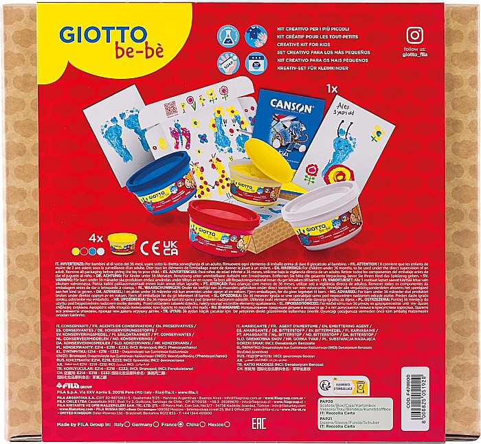 FIL SET PICTURA PENTRU TALPI GIOTTO BEBE MY LITTLE FEET 478800 [6]