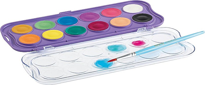 FIL ACUARELE GIOTTO 12/SET + PENSULA, CULORI PASTEL, CANDY COLLECTION 351600 [3]