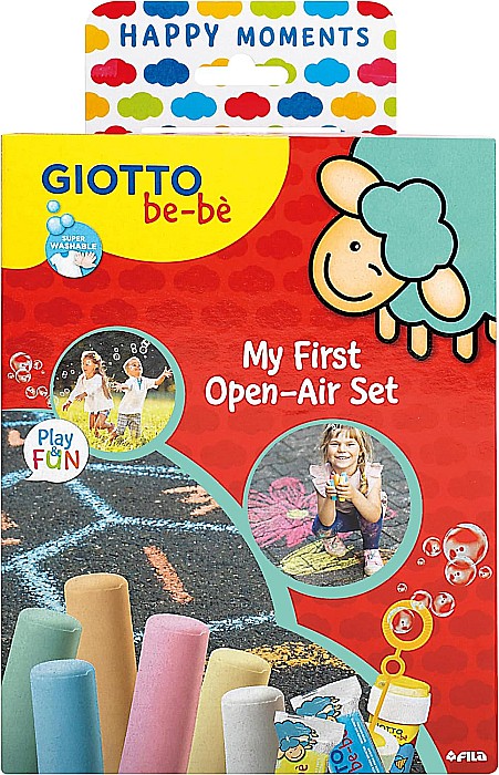 FIL SET CREATIV GIOTTO BEBE HAPPY MOMENTS MY FIRST OPEN AIR 480300 [1]