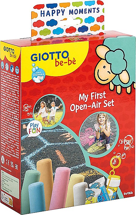 FIL SET CREATIV GIOTTO BEBE HAPPY MOMENTS MY FIRST OPEN AIR 480300 [2]