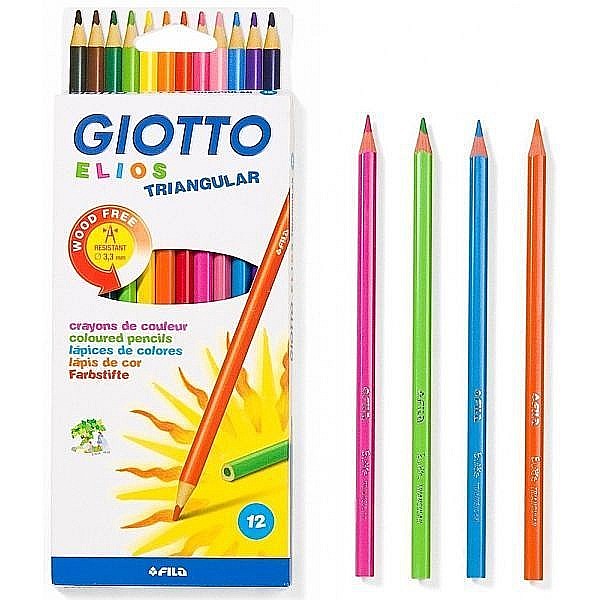 FIL CREIOANE COLORATE 12/SET GIOTTO ELIOS TRI 275800 [2]