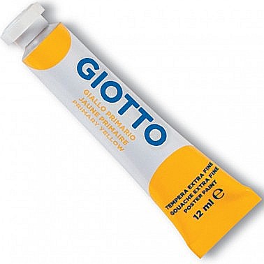 FIL TEMPERA GIOTTO 12ML 352002 GALBEN PRIM [1]