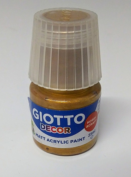 FIL VOPSEA ACRILICA GIOTTO 25ML  AURIU 538149 [1]
