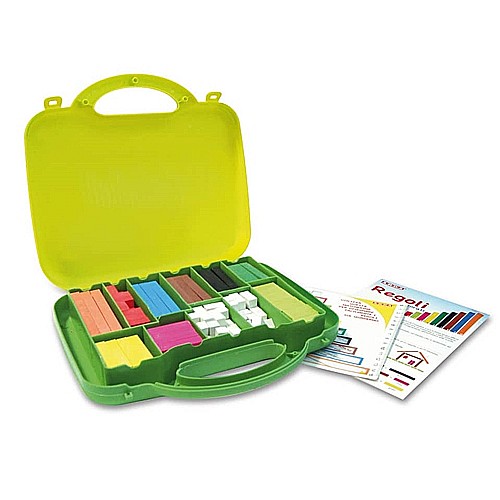 ARD JOC EDUCATIV CU RIGLETE COLORATE 200/SET SI SERVIETA 121 [2]