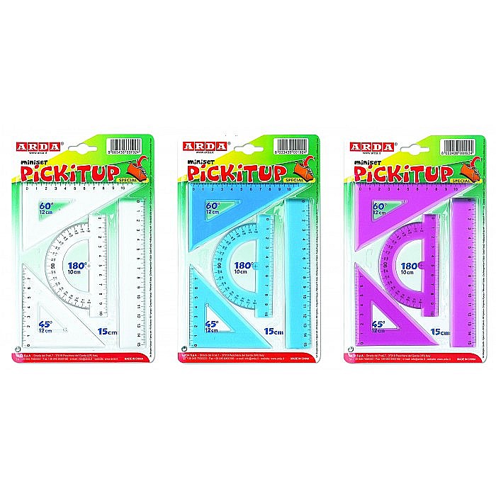 ARD SET GEOMETRIE 4 PIESE PICKITUP ARDA 704/12/4BL [1]