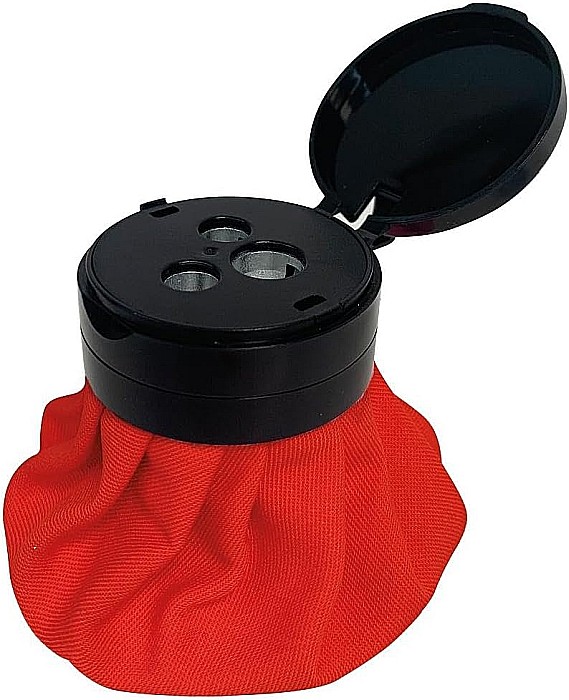 ARD ASCUTITOARE TRIPLA CU CONTAINER TEXTIL GLITTER TENKS DIVERSE CULORI TEK02SC [3]