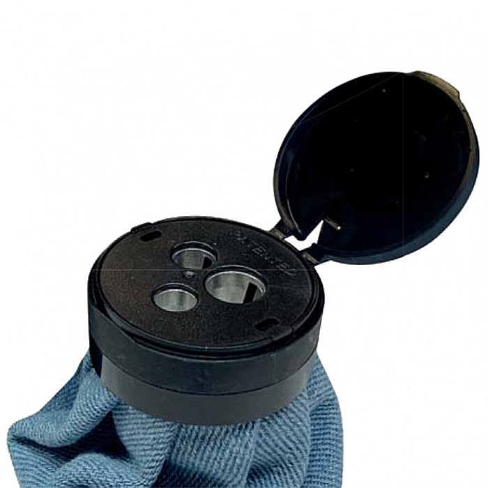 ARD ASCUTITOARE TRIPLA CU CONTAINER JEANS TENKS CULORI ASORTATE TEK03SC [2]