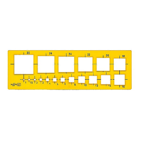 ARD SABLON PATRATE DIAMETRU 1MM LA 30MM 197*63MM 7129 [2]