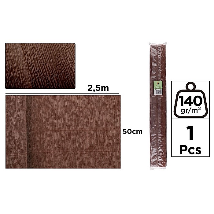 HARTIE CREPONATA FLORISTICA IPB 50*250CM 140GR MARO PF968 [1]