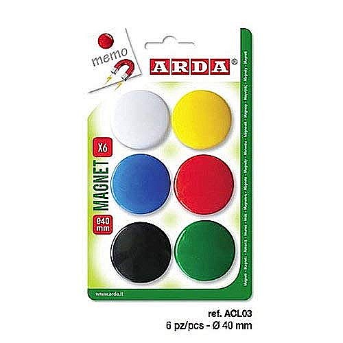 ARD MAGNETI 40MM 6/SET ARDA ACL03 [1]