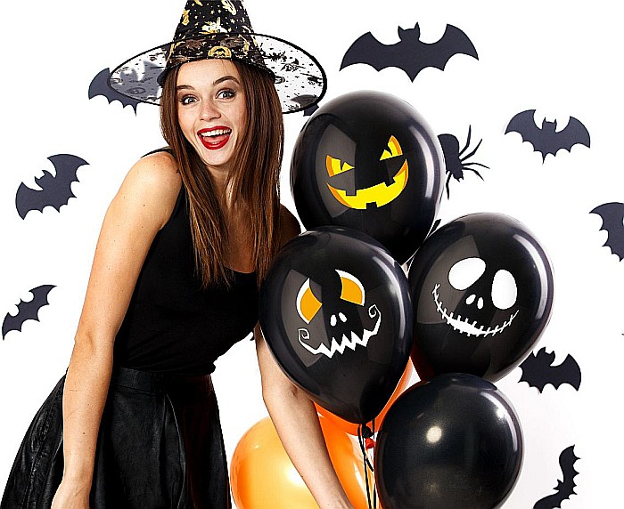 GOD BALOANE Premium balloons, Halloween faces, 30cm 3/set GB/PG39 [1]