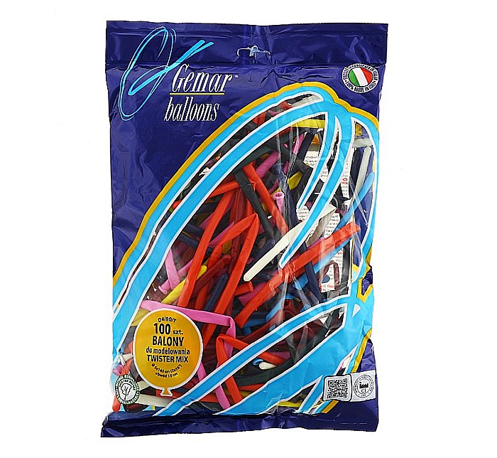 GOD BALOANE DE MODELAT Gemar, D4, Twister Mix, 100/set D4/80/T [2]