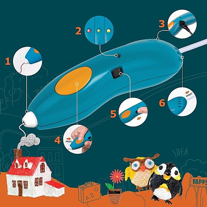 CREION 3D 3DOODLER - 72 REZERVE [16]