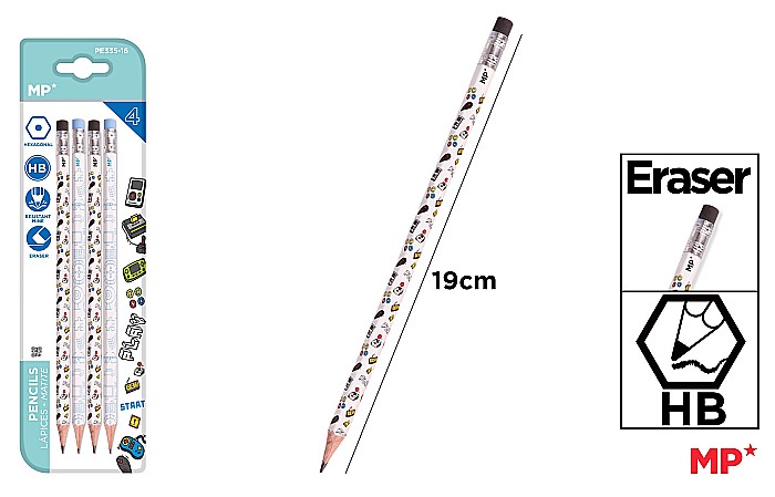 CREION GRAFIT IPB HB CU RADIERA 4/SET PLAY PE335-16 [1]
