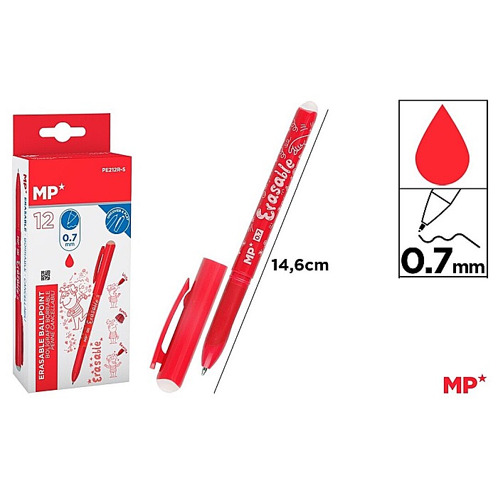 PIX CU RADIERA IPB 0.7MM  ROSU PE212R-S [1]