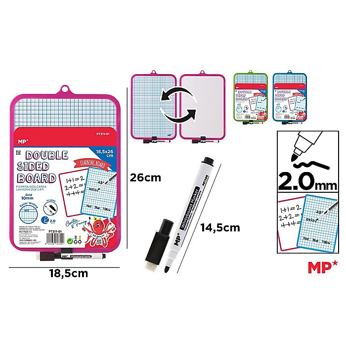 WHITEBOARD IPB 2 FETE 18.5*26CM PT311-01 [1]