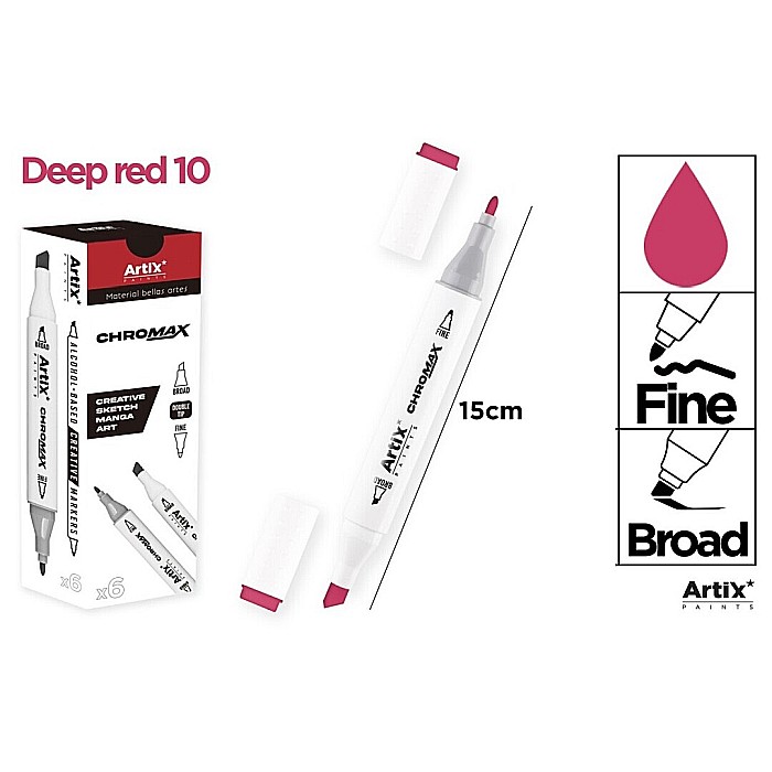ART MARKER IPB 2 CAPETE DEEP RED 10 PP915-10 nn [1]