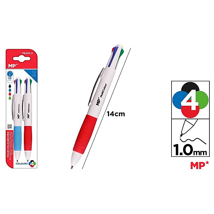 PIX RETRACTABIL IPB 4 CULORI 1.00MM 2/SET PE250-3 [1]