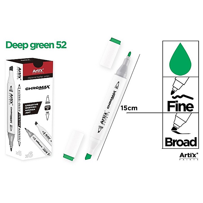 ART MARKER IPB 2 CAPETE DEEP GREEN 52 PP915-52 nn [1]