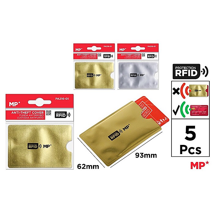 PORTCARD ANTIFURT IPB PROTECTIE DATE RFID 5/SET PA216-01 [1]