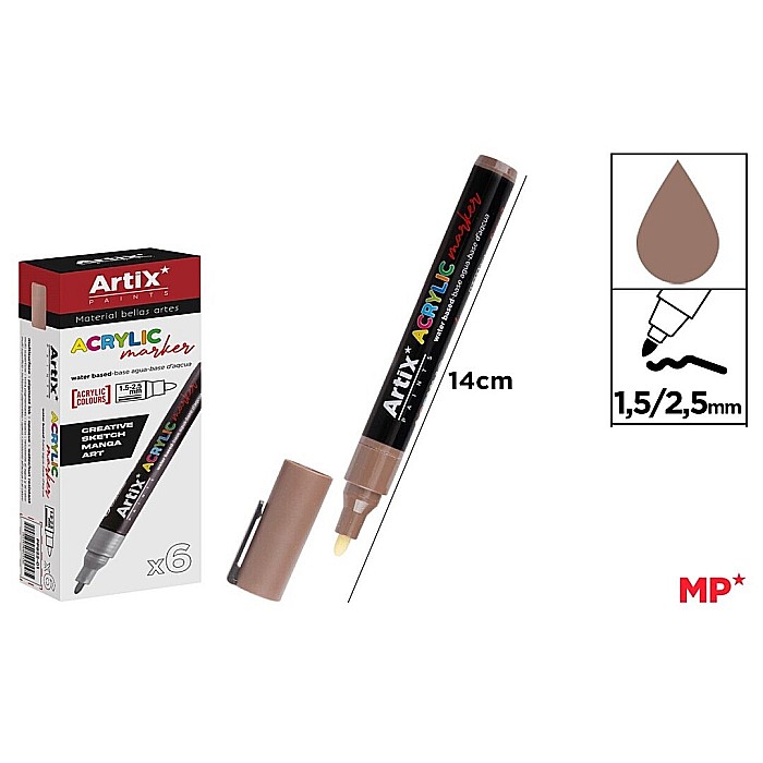 MARKER ACRILIC IPB 1.5-2.5MM MARO PP922-03 [1]