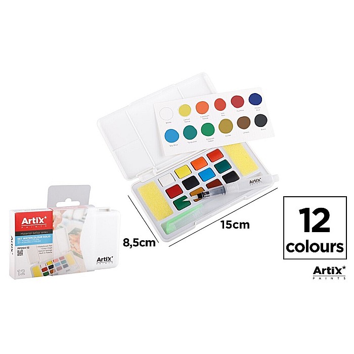 ACUARELE IPB ARTIX 12/SET + PENSULA PP264-12 [1]