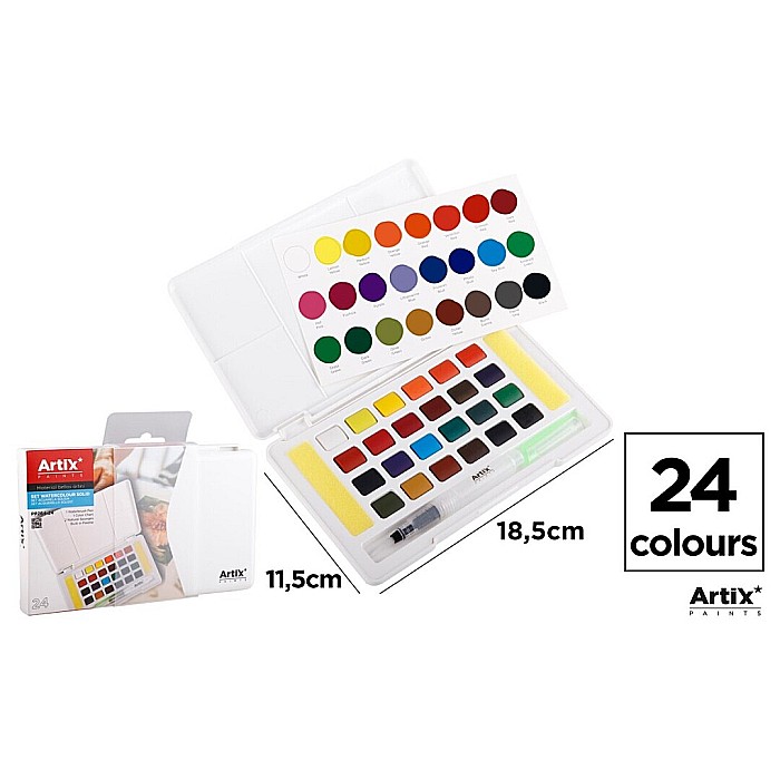 ACUARELE IPB ARTIX 24/SET + PENSULA PP264-24 [1]
