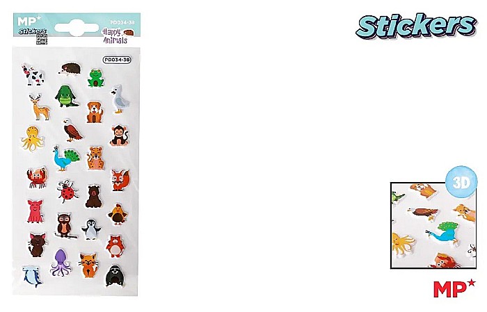 STICKER 3D IPB ANIMALE FERICITE PD034-38 [2]