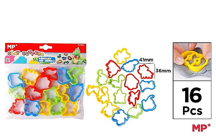 INSTRUMENTE MODELARE IPB PLASTIC 16/SET DINOZAURI PY058 [1]