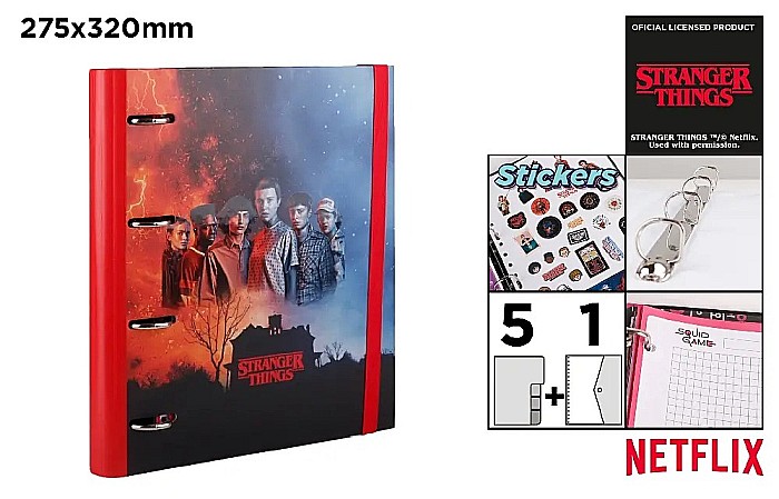 CAIET MECANIC + REZERVA A4 IPB 4 INELE STRANGER THINGS NFST024-01 [1]