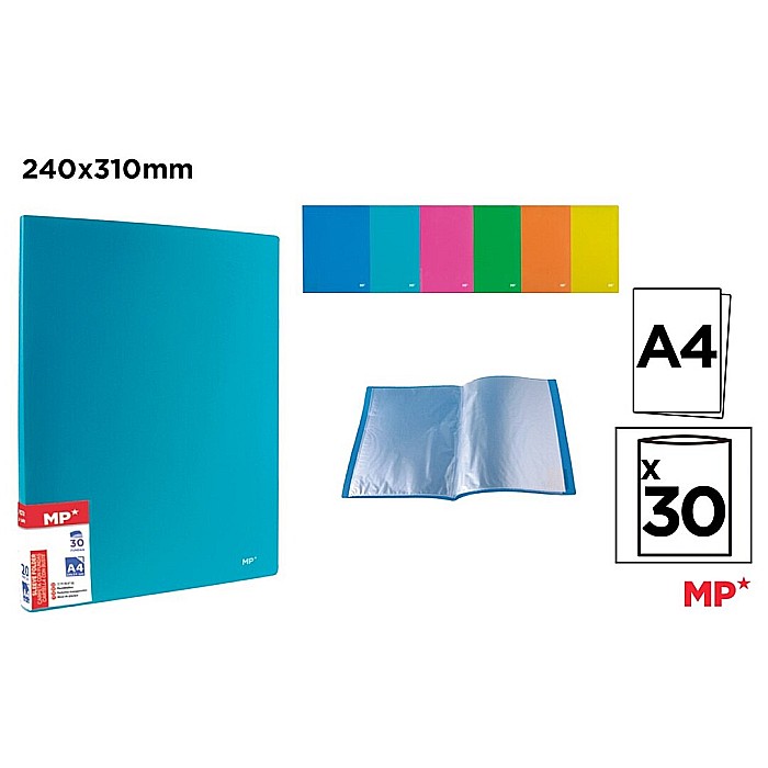 MAPA PREZENTARE A4 PP 30 FOLII CULORI FLUORESCENTE PC313 [1]