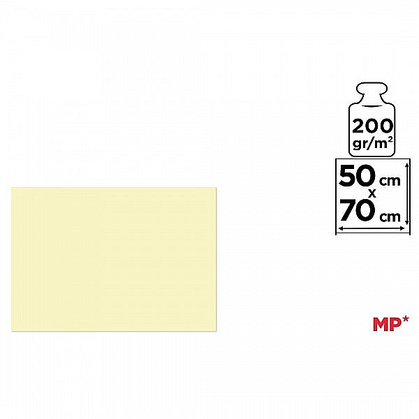 CARTON COLOR IPB 50*70CM 200GR GALBEN DESCHIS PN434 [2]