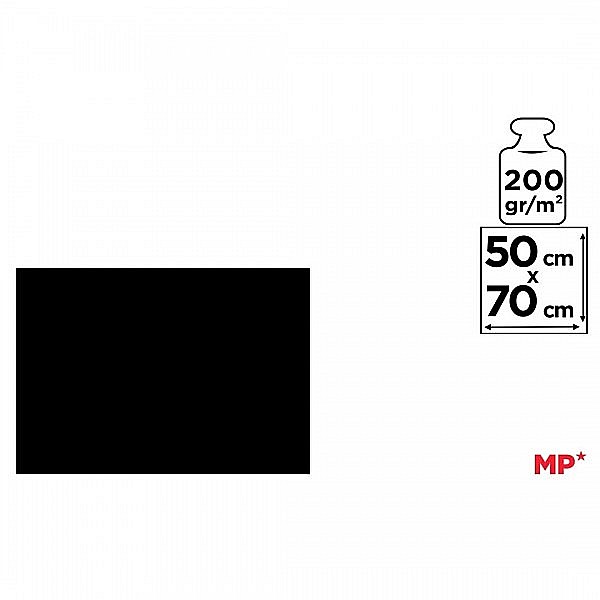 CARTON COLOR IPB 50*70CM 200GR NEGRU PN451 [2]