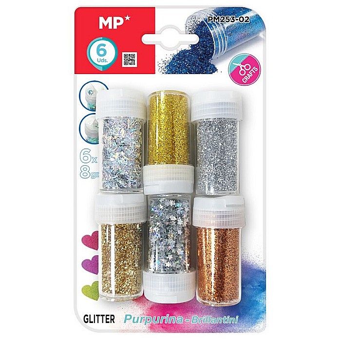 GLITTER IPB 8GR 6 CULORI/SET PM253-02 [2]