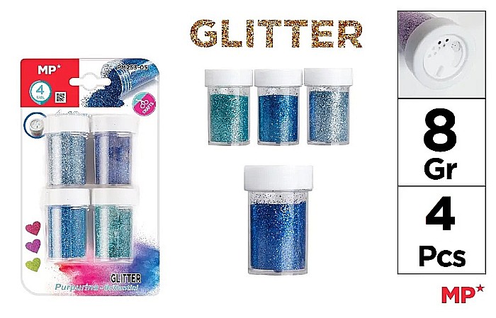 GLITTER IPB 10GR 4/SET MIX ALBASTRU PM253-05 [1]
