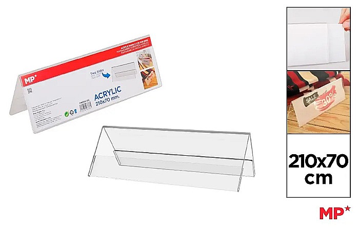 SUPORT NUME/PRET IPB 210*70MM DOUA FETE PA966-05 [1]