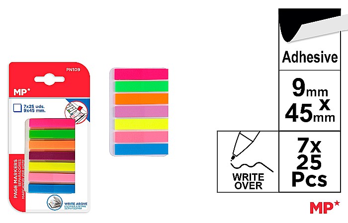 STICK INDEX IPB 7 CULORI STEAG 9*45MM PN109 [1]