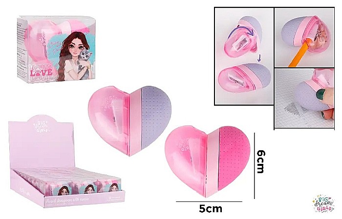 ASCUTITOARE CU RADIERA FORMA INIMA BIG DREAM GIRLS BD23044 [1]