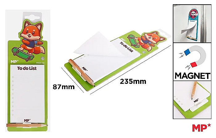 NOTES MAGNETIC IPB CU CREION 8.7*23.5CM VULPE PN124-02 [1]