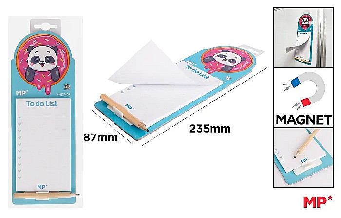 NOTES MAGNETIC IPB CU CREION 8.7*23.5CM PANDA PN124-04 [1]