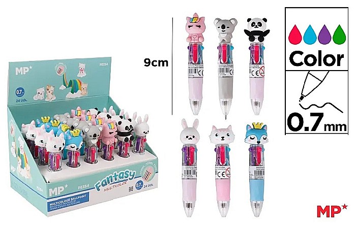 PIX IPB 0.7MM FANTASY ANIMALS 4 CULORI PE354 [1]