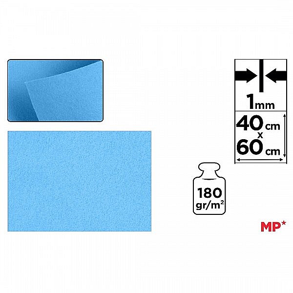 PASLA IPB 40*60CM 1MM ALBASTRU PASTEL PN677 [2]