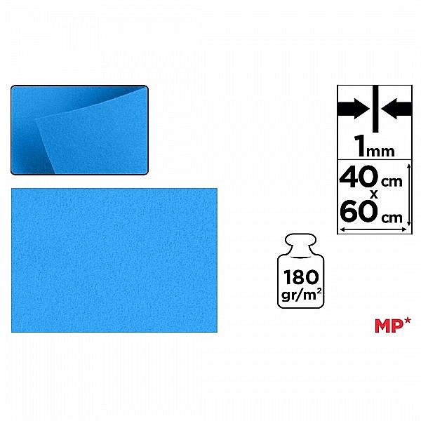 PASLA IPB 40*60CM 1MM ALBASTRU AZUR PN678 [2]