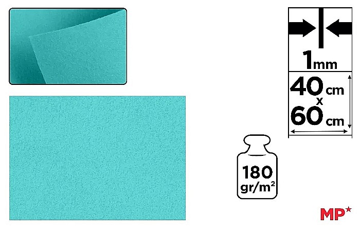 PASLA IPB 40*60CM 1MM TURQUOISE PN684 [1]