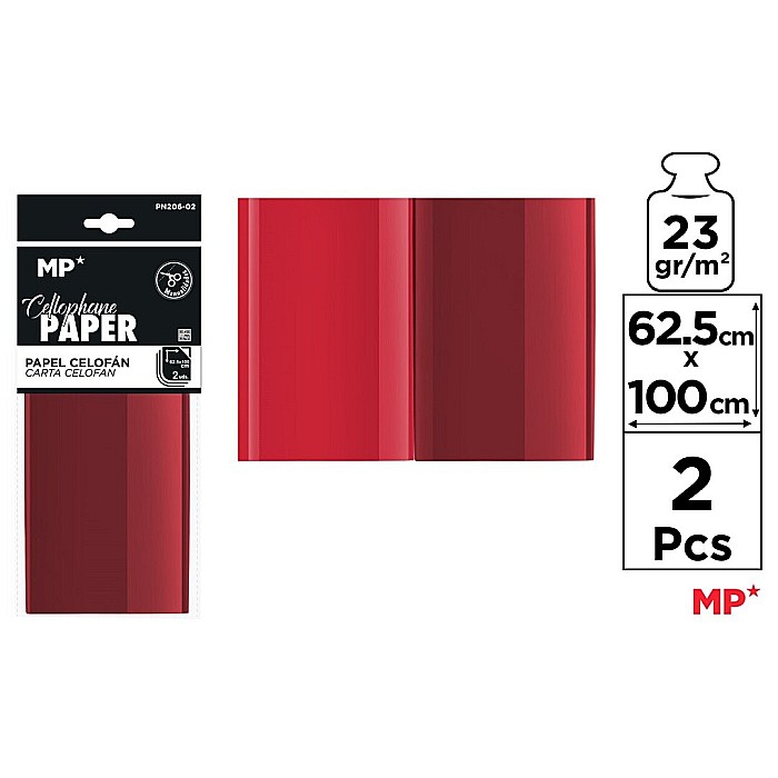 CELOFAN IPB 62.5*100CM 2/SET ROSU PN206-02 [1]