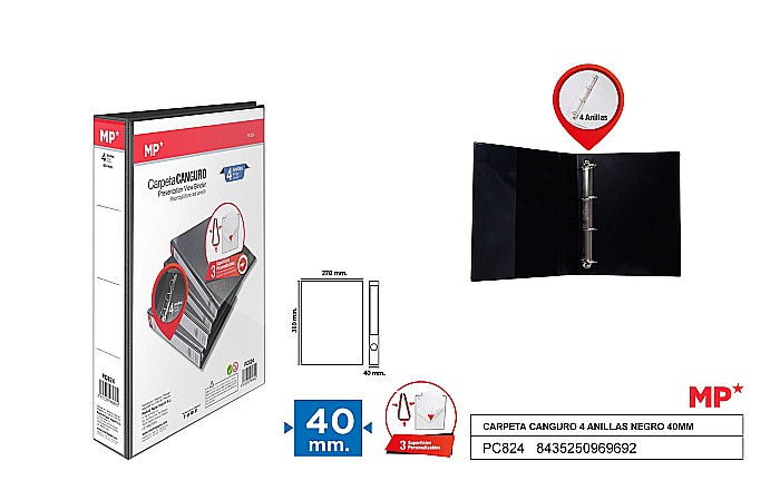 CAIET MECANIC A4 IPB 4CM 4 INELE NEGRU PC824 [3]