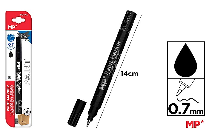MARKER VOPSEA IPB 0.7MM NEGRU PE445 [1]