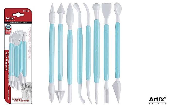 INSTRUMENTE MODELARE IPB PLASTIC 8/SET ALBASTRE PY002 [1]