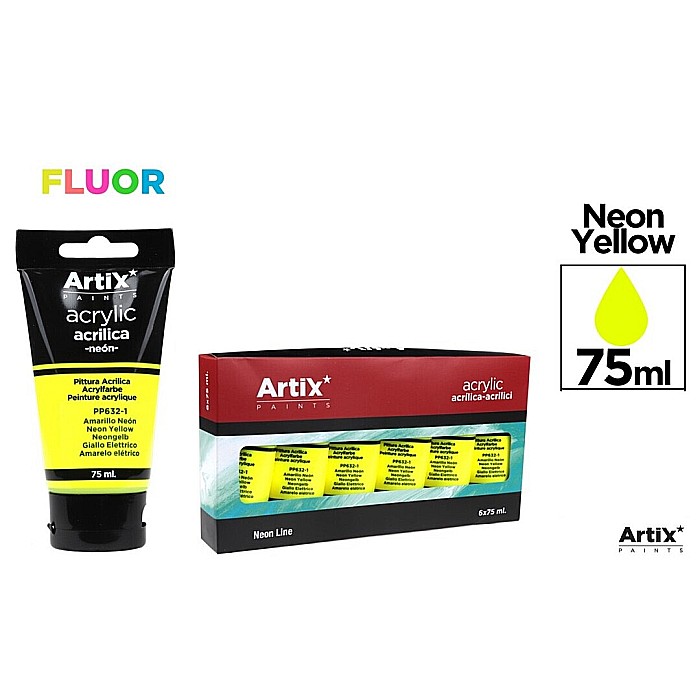 CULORI ACRILICE IPB 75ML GALBEN NEON PP632-1 [1]